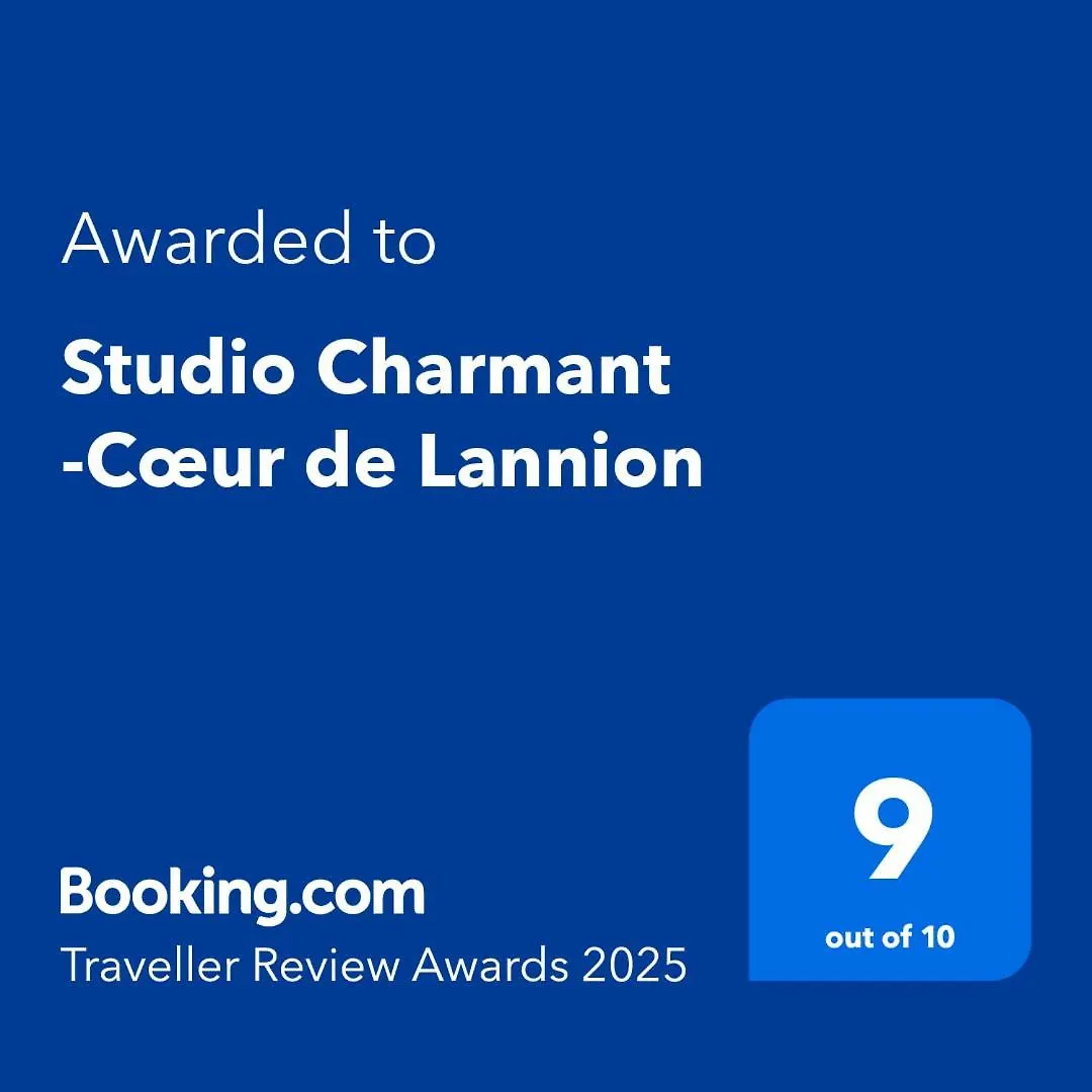 Lägenhet Studio Charmant -Coeur De Lannion